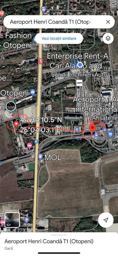 Relaxing Bucharest Airport Residences & Therme-Self Check-In 오토페니 외부 사진